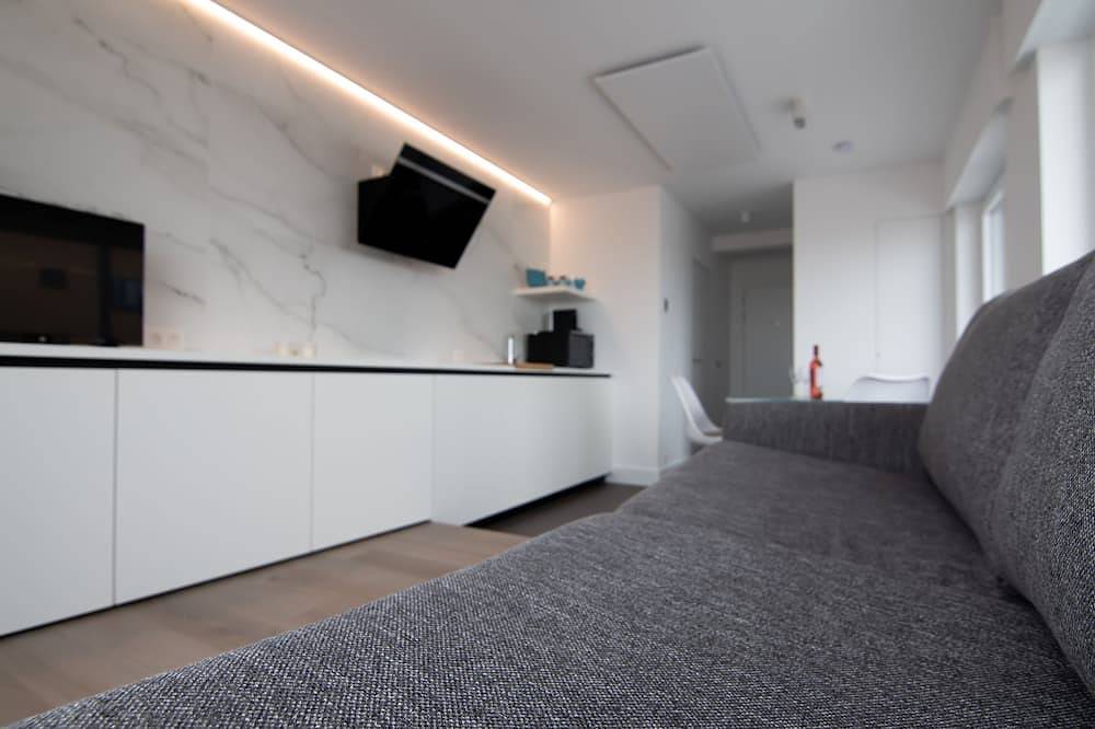 Apartamento entero, State-of-the-art studio with frontal sea view in Koksijde-Bad, Koksijde