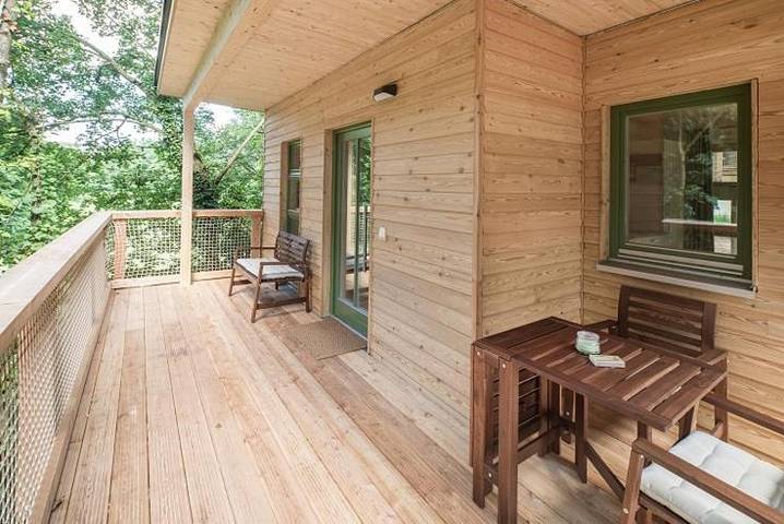 Ferienwohnung für 3 Personen, mit Balkon und Garten sowie Ausblick in Triefenstein