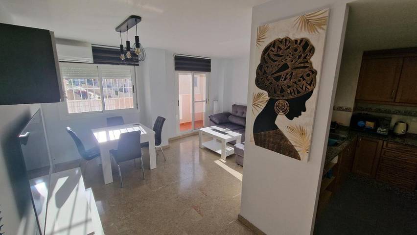 Gîte pour 6 personnes, avec vue et balcon dans el Grau de Castelló