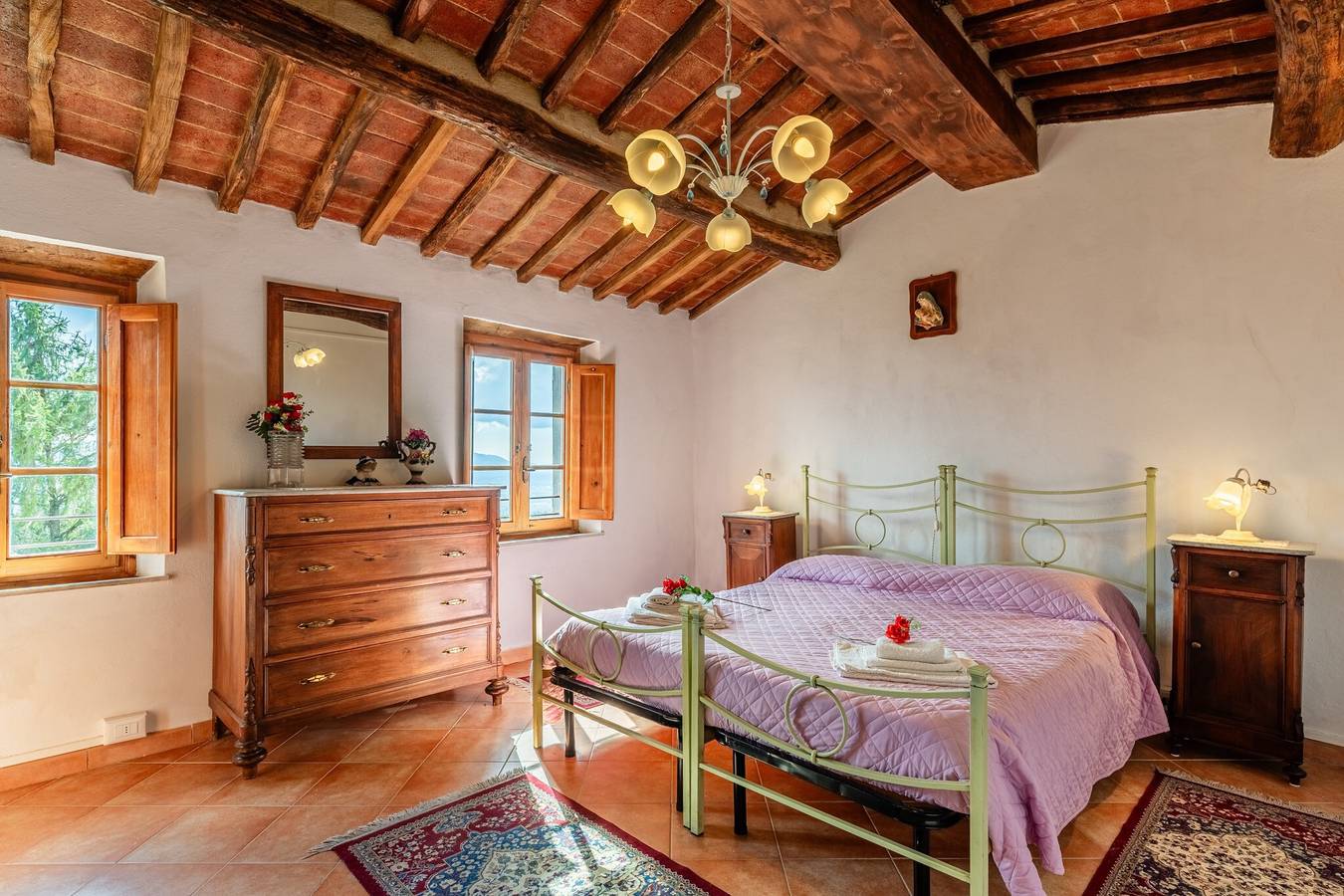 Ferienhaus 'Serena a Capannori' mit privater Terrasse, privatem Garten und Wlan in Capannori, Lucca Provinz