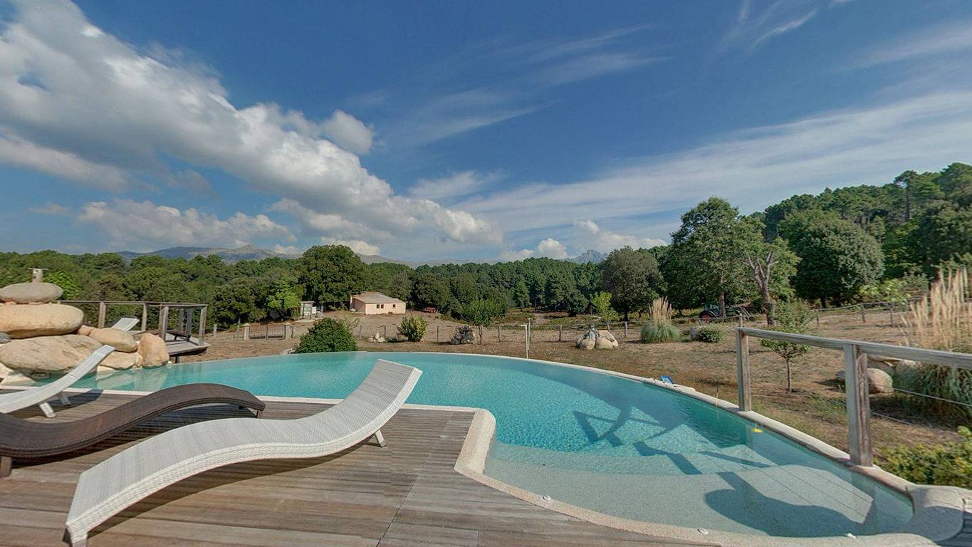 Chambres d'hôtes du Hameau de Cavanello - Chambre triple in Zonza, Parc naturel régional de Corse