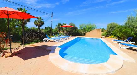 Villa in Es Llombards, Santanyí für 6 