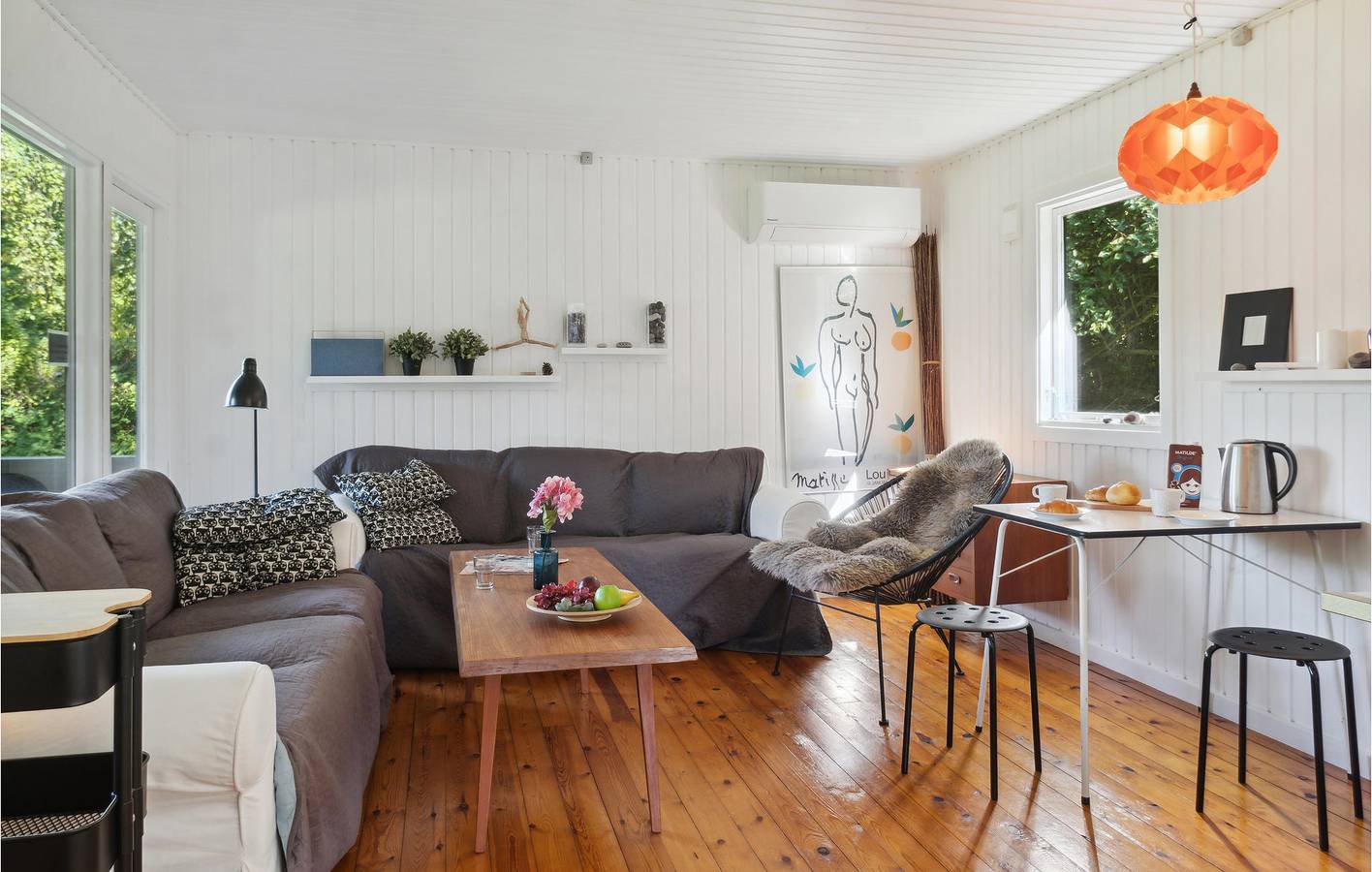 Feriehus for 4 personer med terrasse in Svenske Østersjøen