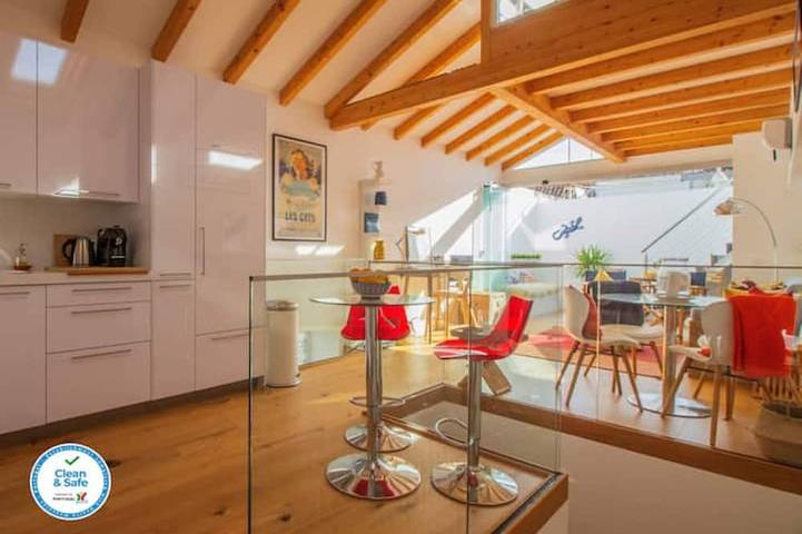 Glamping para 4 pessoas, com terraço em Faro