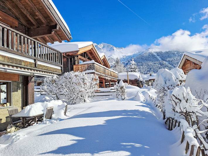 Apartamento para 6 personas, con jardín, Se admiten mascotas en Verbier