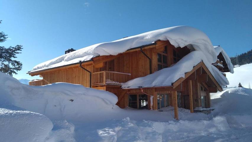 Chalet für 14 Personen, mit Ausblick und Sauna sowie Seeblick und Garten in Steinernes Meer - 2