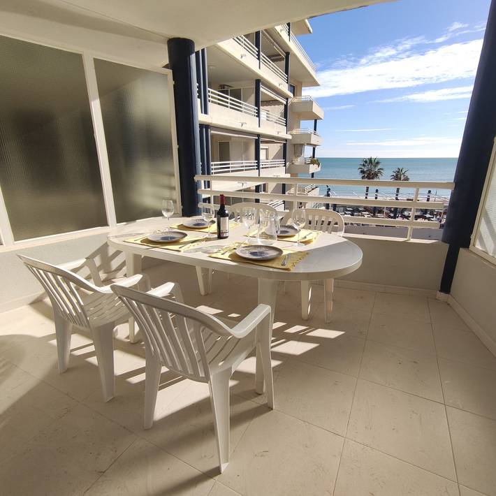 Location de vacances pour 6 personnes, avec terrasse à Peñíscola
