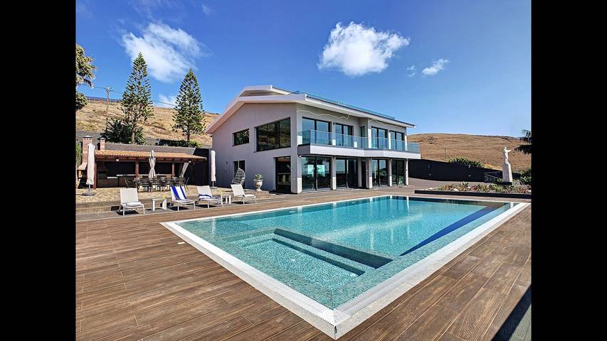Ferienhaus für 10 Personen, mit Meerblick und Garten sowie Pool auf Madeira - 2