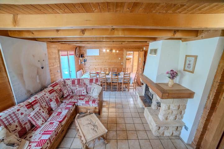 Chalet pour 10 personnes, avec jardin, animaux acceptés dans Auvergne-Rhône-Alpes - 3