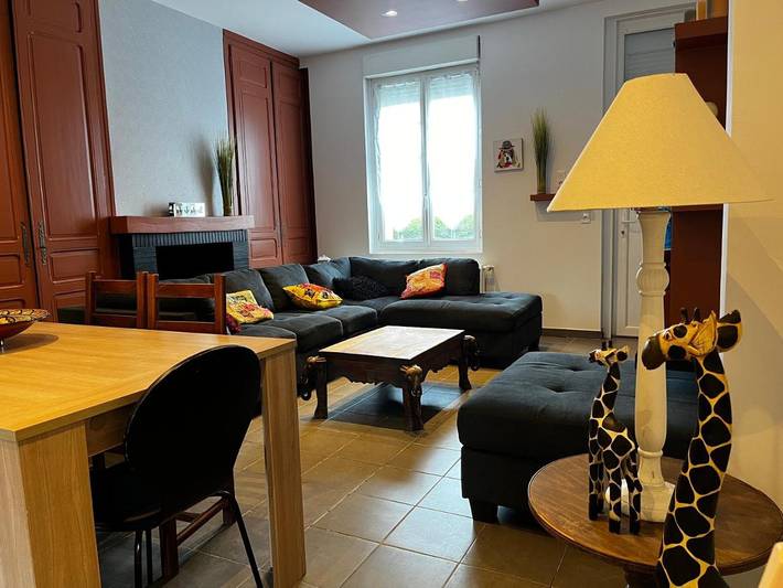 Location de vacances pour 6 personnes, avec Terrasse à Friville-Escarbotin