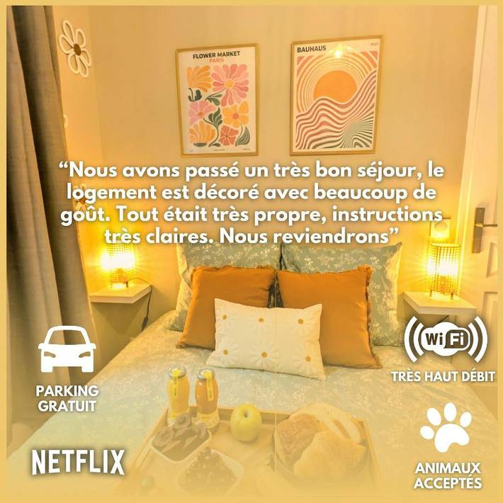 Appartement de vacances pour 2 personnes, animaux acceptés à Abbeville