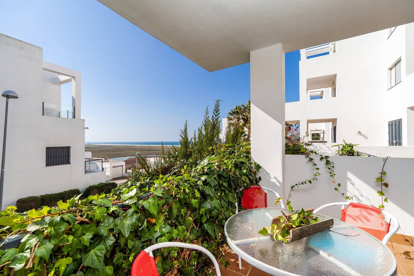 Appartement entier, Appartement de vacances avec balcon et piscine - Casa Frank in Conil de la Frontera, Costa de la Luz