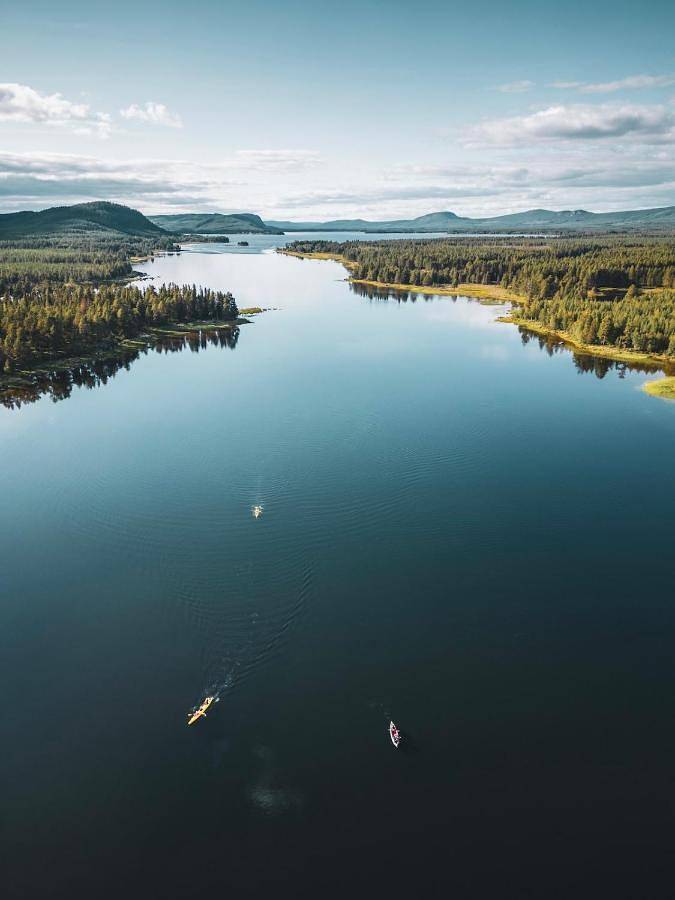 Location de vacances pour 6 personnes, avec vue et jardin à Sorsele - 3