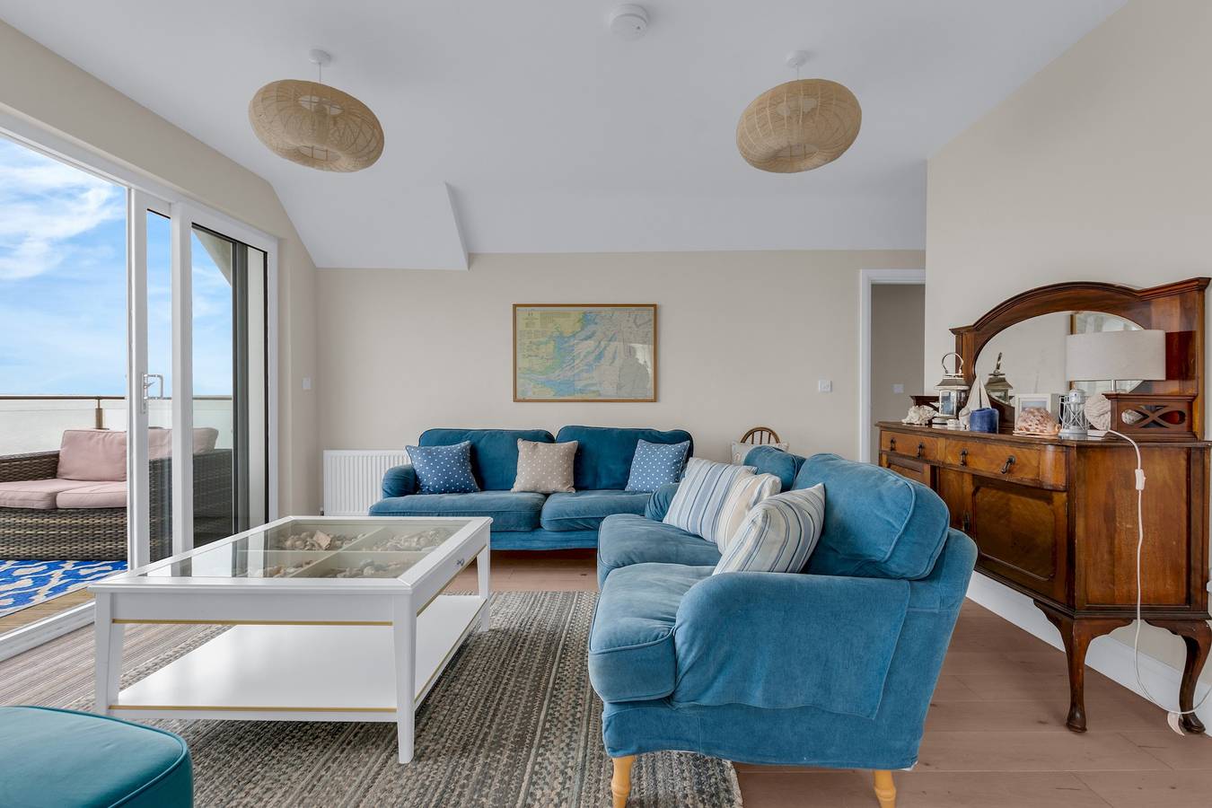 Ganze Wohnung, Ferienwohnung für 7 Personen mit Balkon in Herne Bay, Kent