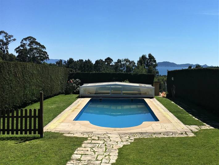 Chalet para 2 personas, con piscina y jardín en Provincia de Pontevedra - 4