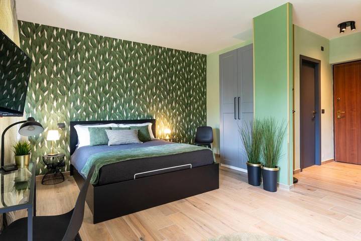 Appartamento per 4 persone, con Balcone e Terrazza nonché Giardino e Panorama a Nichelino