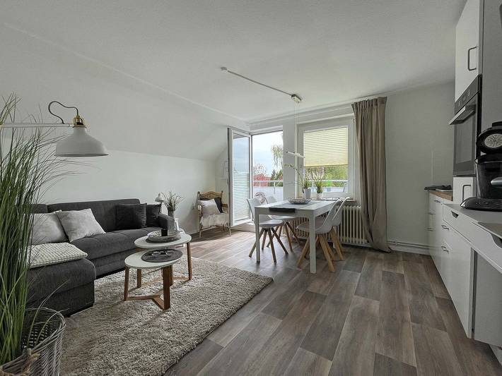 Ferienwohnung für 4 Personen, mit Balkon in Carolinensiel