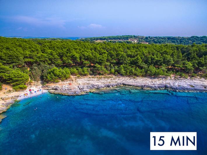 Gîte pour 2 personnes, avec balcon/terrasse et terrasse à Medulin - 2