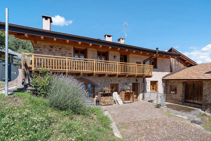 Appartamento per 4 persone, con giardino in Trentino