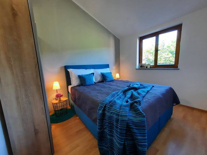 Ferieudlejning for 8 personer, med pool og balkon/terrasse i Umag og Omland