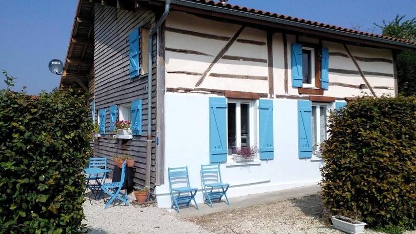 Maison de vacances pour 6 personnes, avec vue et jardin