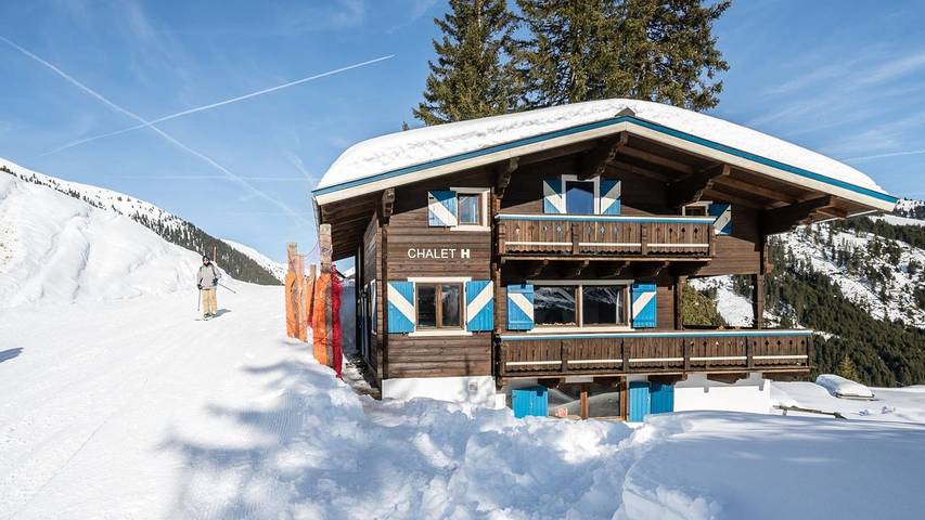 Chalet voor 19 personen, met terras en sauna, met huisdier in Königsleiten