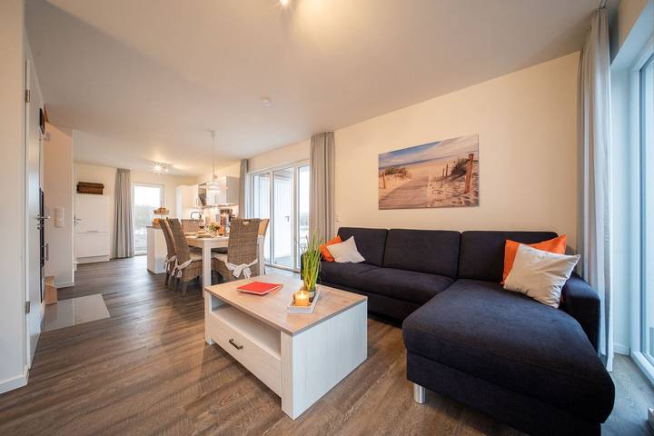 Ferienhaus für 6 Personen, mit Sauna und Garten, mit Haustier in Schillig