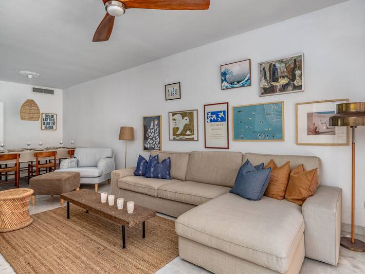 Ferienwohnung für 6 Personen, mit Terrasse und Kinderpool in Marbella - 4