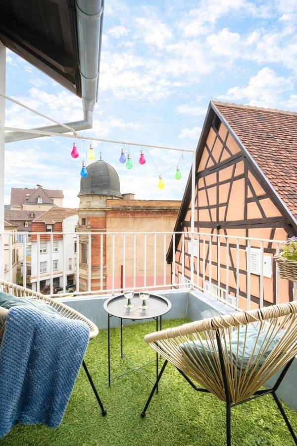 Ferienwohnung für 2 Personen, mit Terrasse und Ausblick - 1