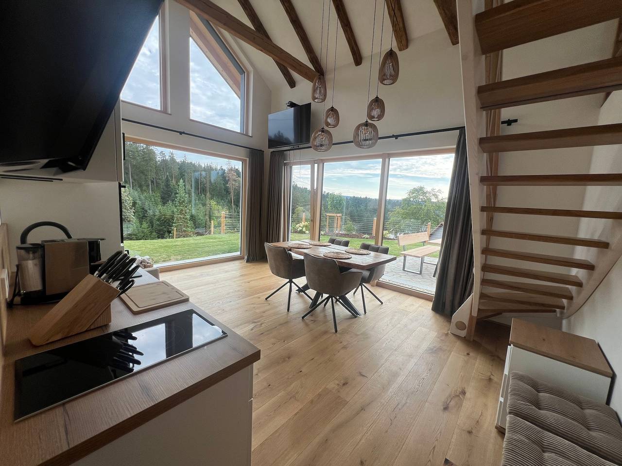 Chalet „Bopper“ mit privater Terrasse, Garten und Wlan in Triberg, Mittlerer Schwarzwald
