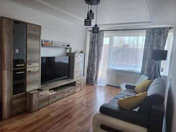 Gîte pour 4 personnes, avec terrasse et vue dans Kolka