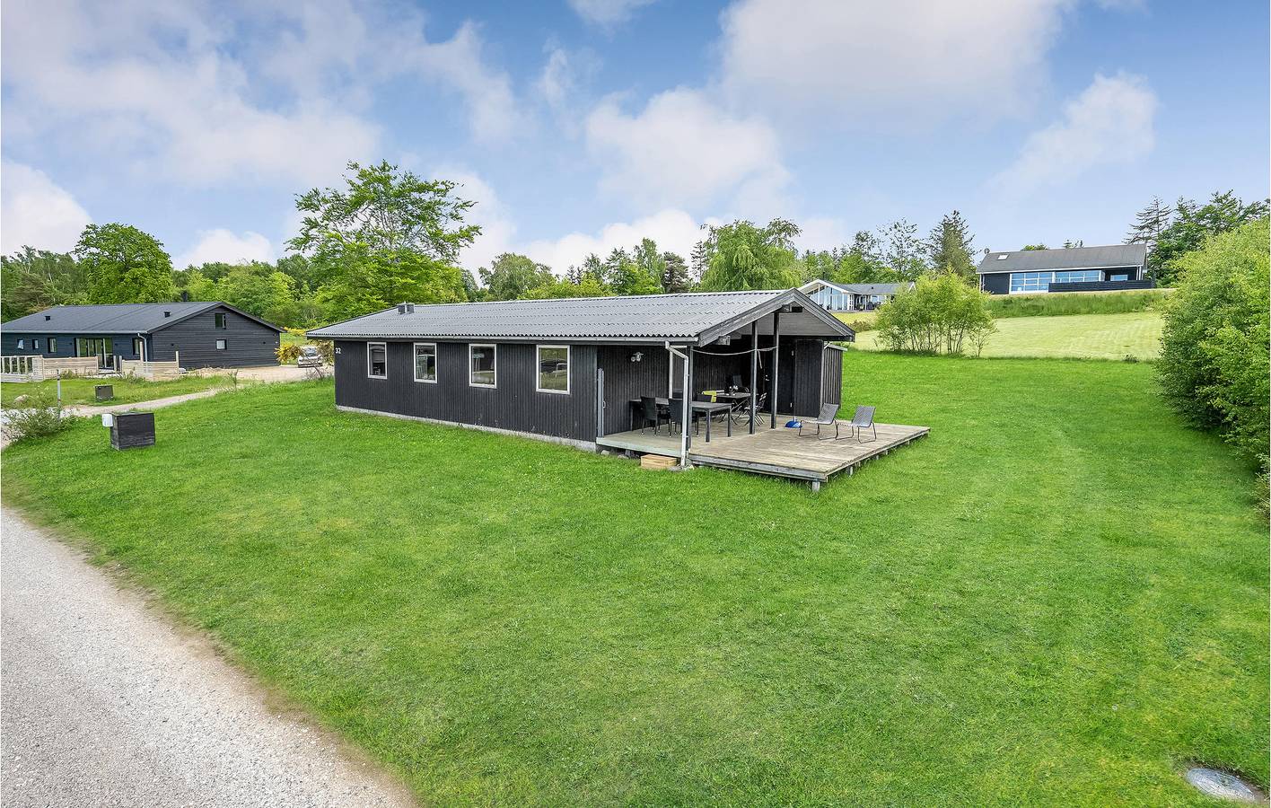Feriehus for 10 personer med terrasse in Bønnerup Strand, Glesborg