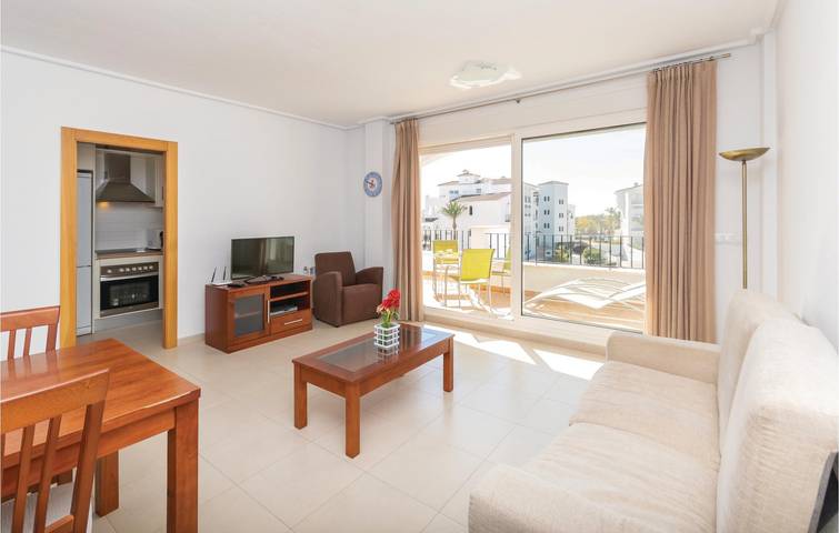 Apartamento vacacional entero, Terraza Piscina Apartamento: Aparcamiento, A/A, Internet - A pie hasta Black Olive (500m) in Torre-Pacheco, Costa Cálida
