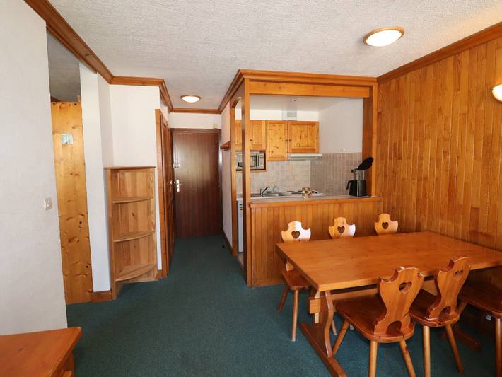 Ganze Wohnung, Funktionelle Wohnung mit Balkon, nahe Pisten, Haustiere erlaubt in Tignes, Vanoise-Massiv