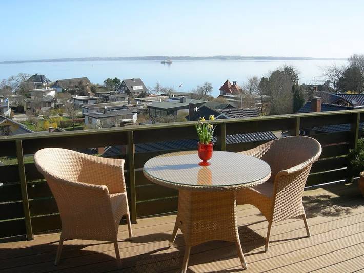 Ferienhaus für 4 Personen, mit Balkon und Garten in Glücksburg