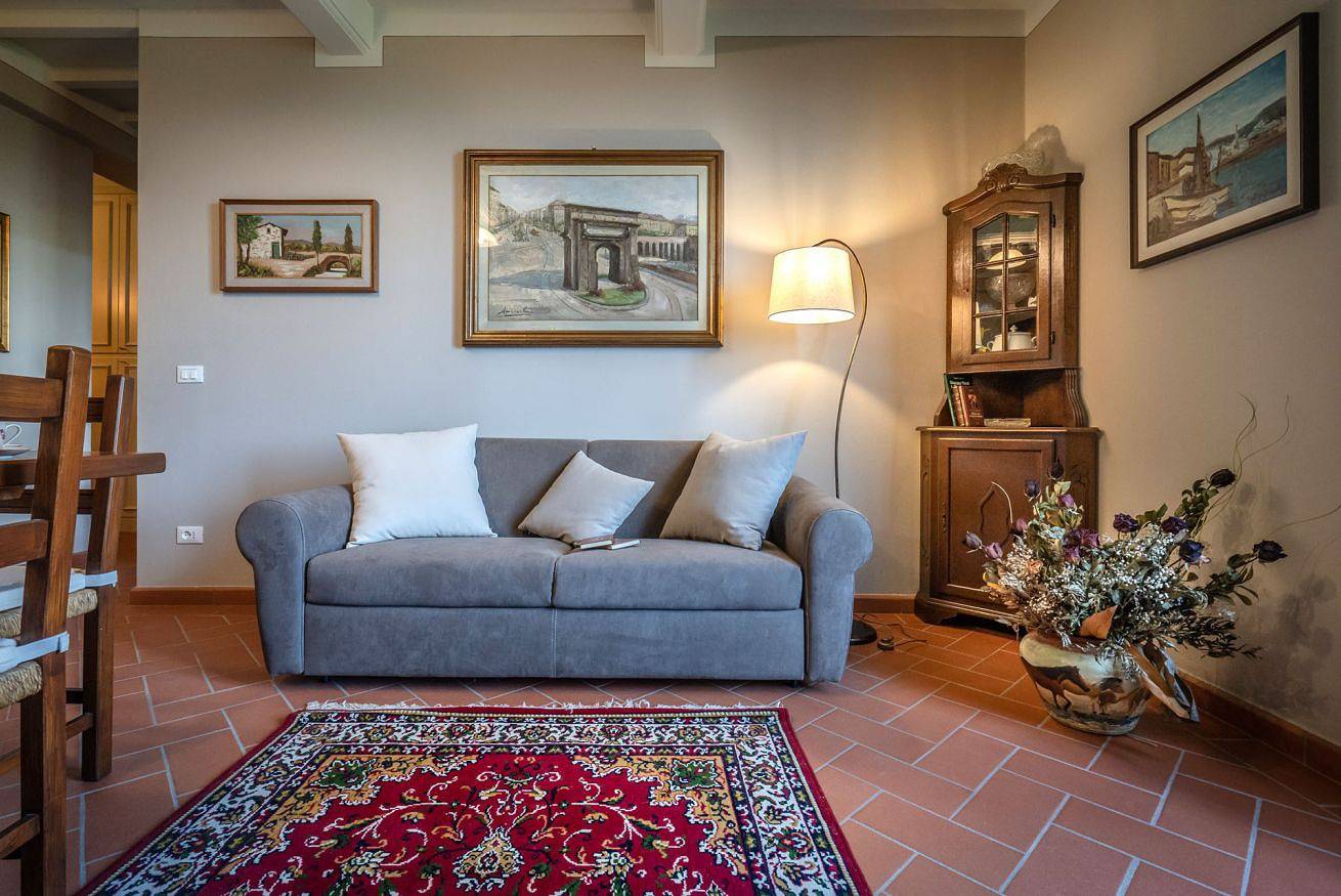 Ganze Wohnung, Ferienwohnung für 3 Personen mit Balkon/Terrasse in Massa e Cozzile, Pistoia Provinz