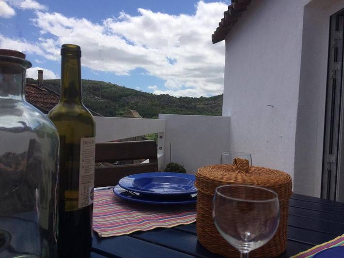 Casa de férias para 6 pessoas, com varanda e vista em Castelo de Vide