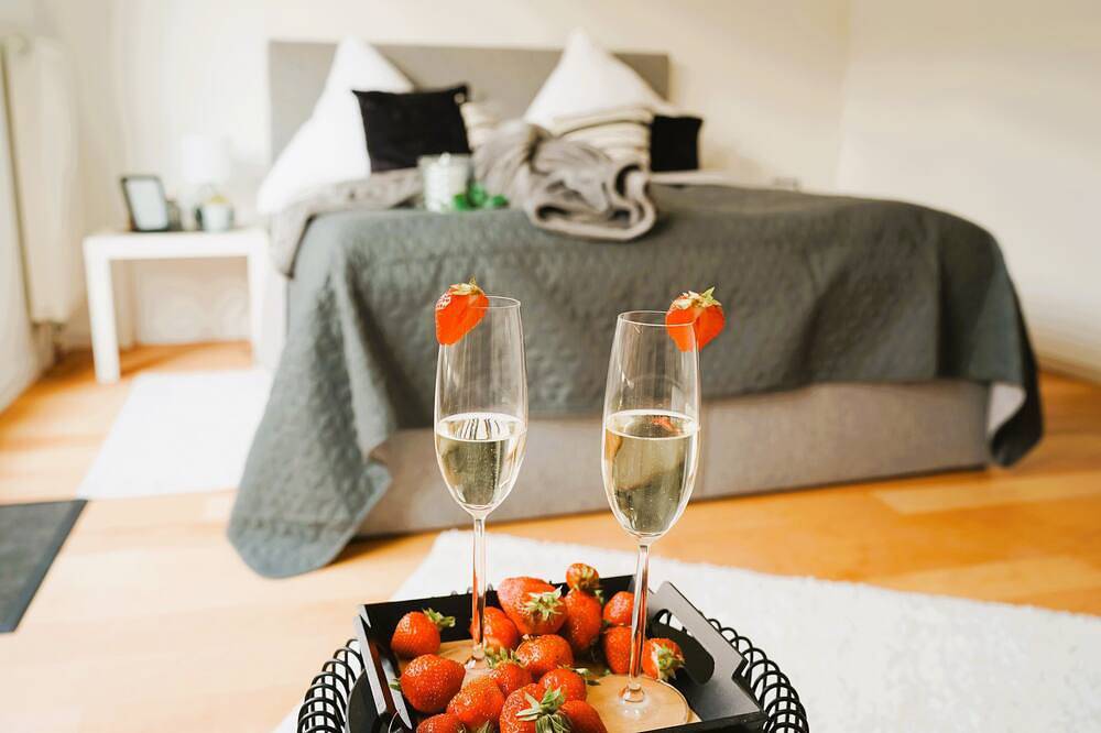 Ganze Wohnung, Penthouse am Dom, Altstadt, 4 Dachterrassen, Selfcheck 24/7, bis zu 6 Personen in Paderborn, Nordrhein-Westfalen