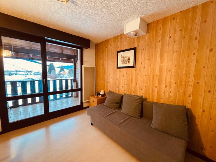 Studio pour 4 personnes, avec balcon