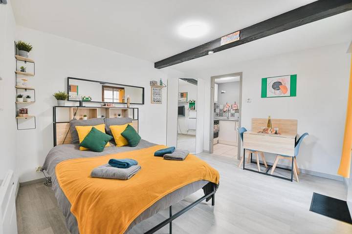 Appartement de vacances pour 2 personnes, avec terrasse, animaux acceptés
