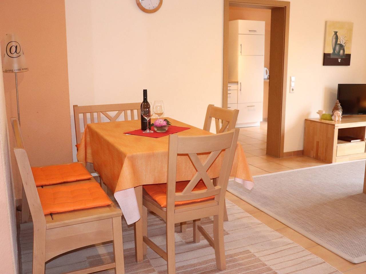 Ganze Wohnung, Ferienwohnung Braun - 'Rebbergblick' mit Privatterrasse und Wi-Fi , nähe Europapark in Seelbach, Mittlerer Schwarzwald