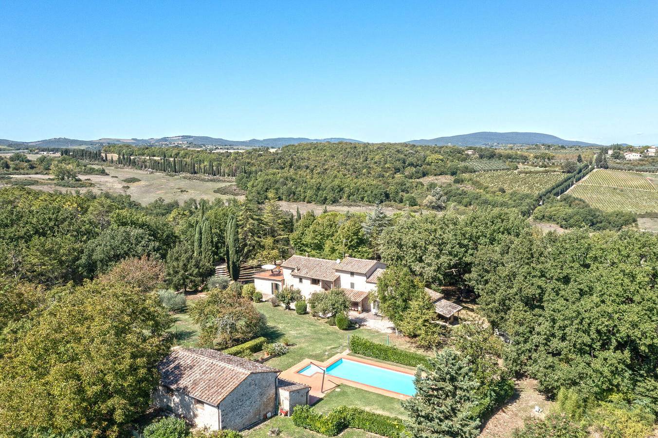 Casale del Timignano, Private Villa with Huge Garden and Pool - Il Timignano in Colle di Val d'Elsa, Provincia de Siena