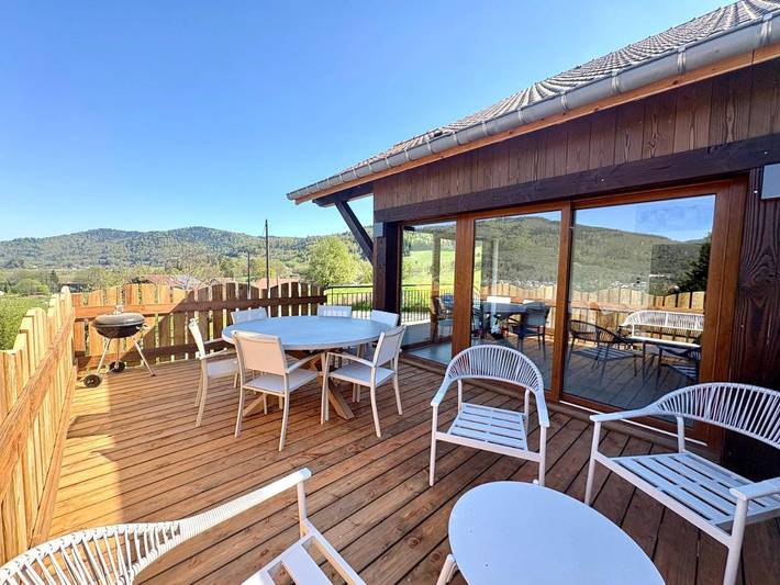 Maison de vacances pour 6 personnes, avec vue et terrasse, animaux acceptés