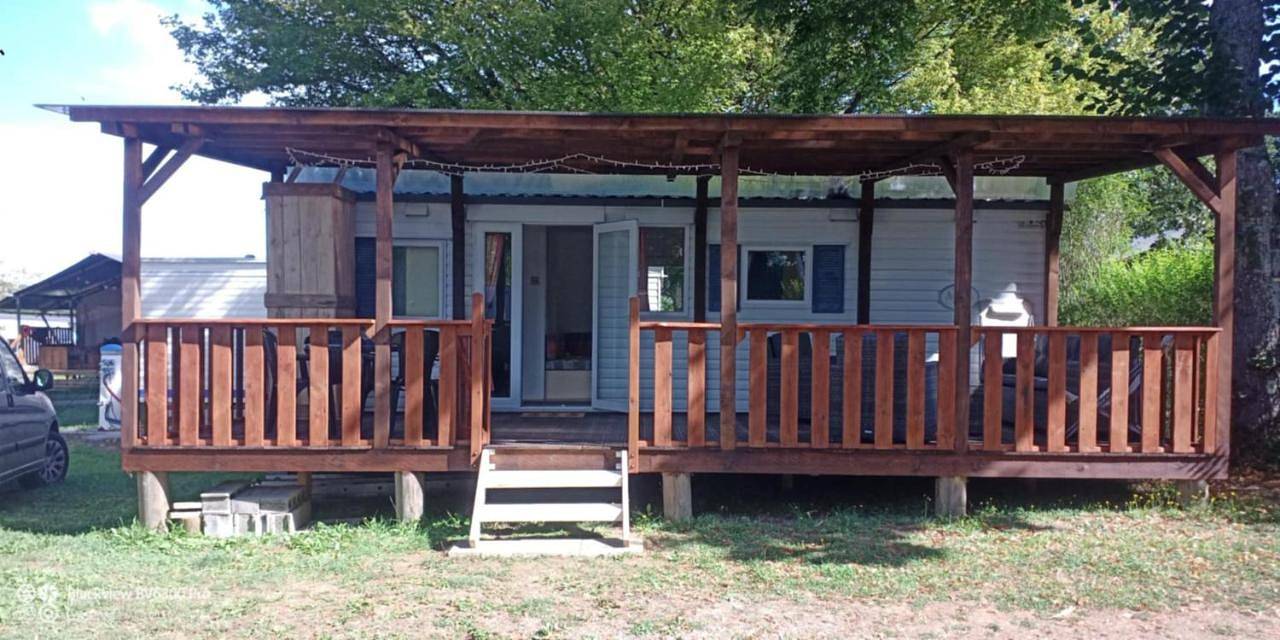 Mobil home place 26 in Villegusien-le-Lac, Haute-Marne