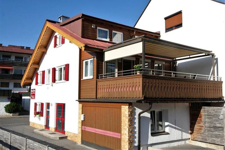 Ferienhaus für 6 Personen, mit Balkon und Ausblick in Oberstdorf