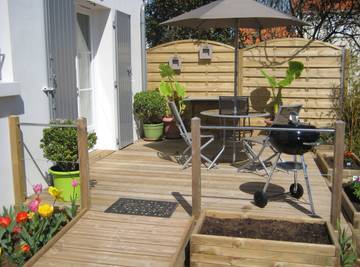 Gîte pour 2 personnes, avec terrasse et jardin en Charente-Maritime