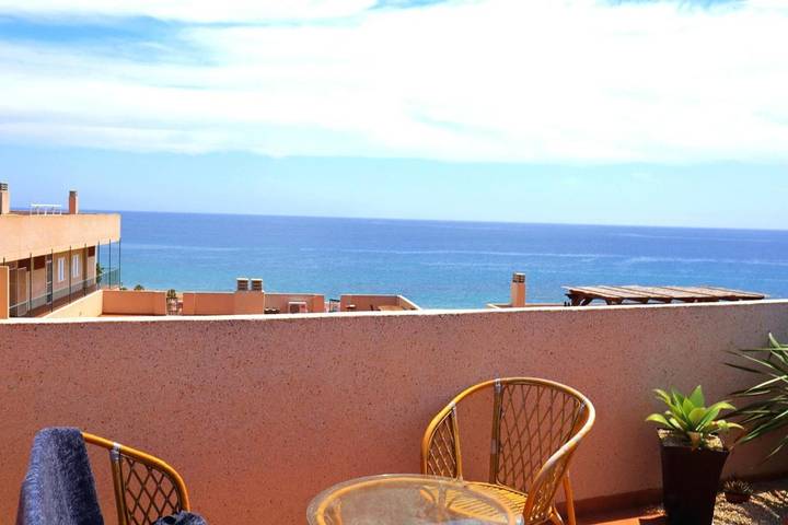 Gîte pour 4 personnes, avec balcon ainsi que piscine et vue dans Bolnuevo - 2