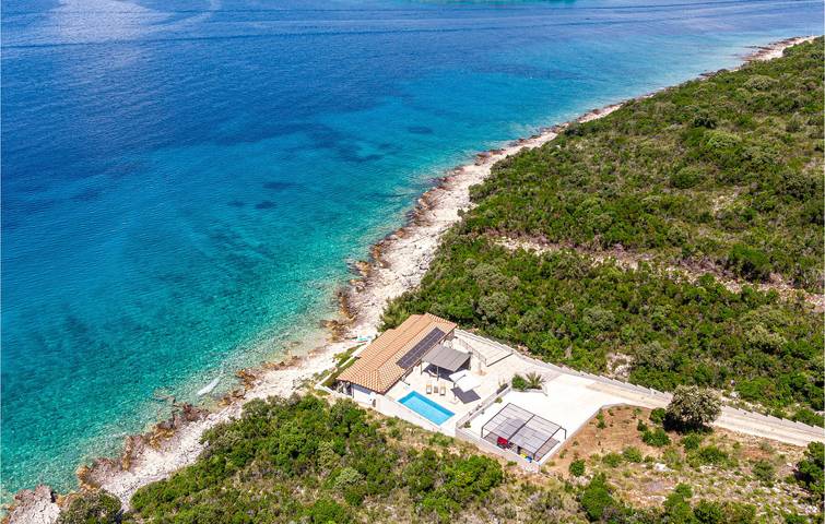 Gemütliche 1-Zimmer-Wohnung mit Pool und Terrasse, 2 km vom Strand entfernt in Viganj, Dubrovnik-Neretva