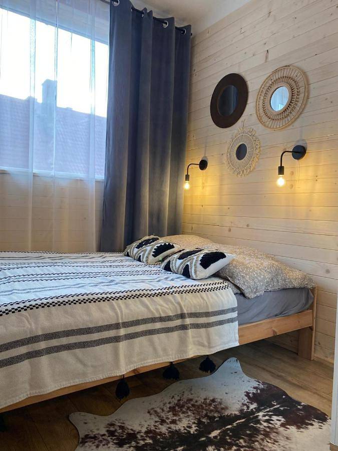 Double Room with Shared Bathroom in Ustrzyki Górne, Bieszczady