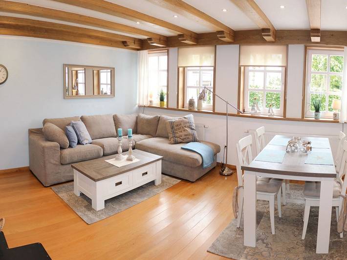 Ferienhaus für 5 Personen, mit Ausblick und Sauna sowie Garten in Carolinensiel
